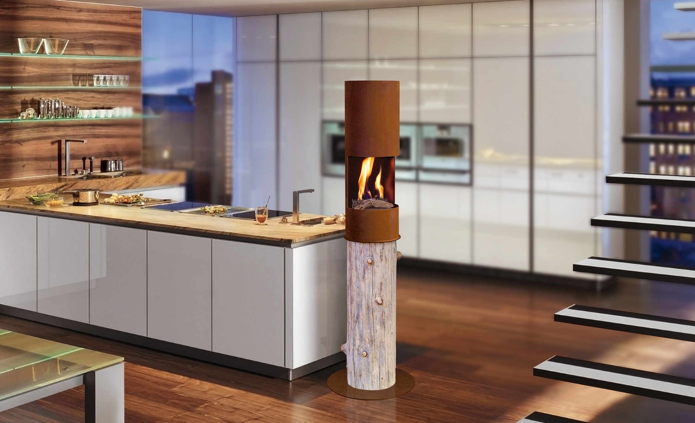 haas-design.at-hotel-und-home-interior-onlineshop-ethanolkamin-standgeraete-tuev-geprueft-round log